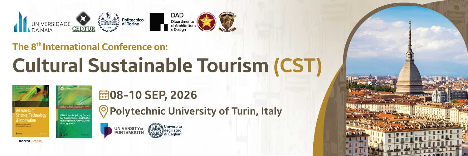 Cultural Sustainable Tourism – the 8th International Conference